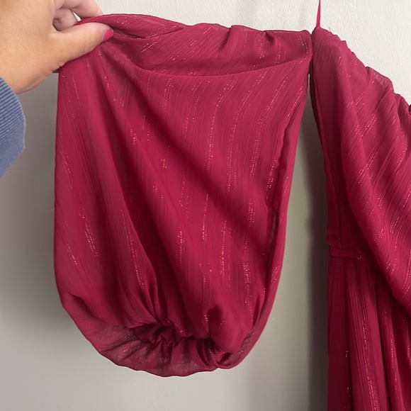 BRAND NEW! Off the shoulder holiday dress! - Picture 3 of 6